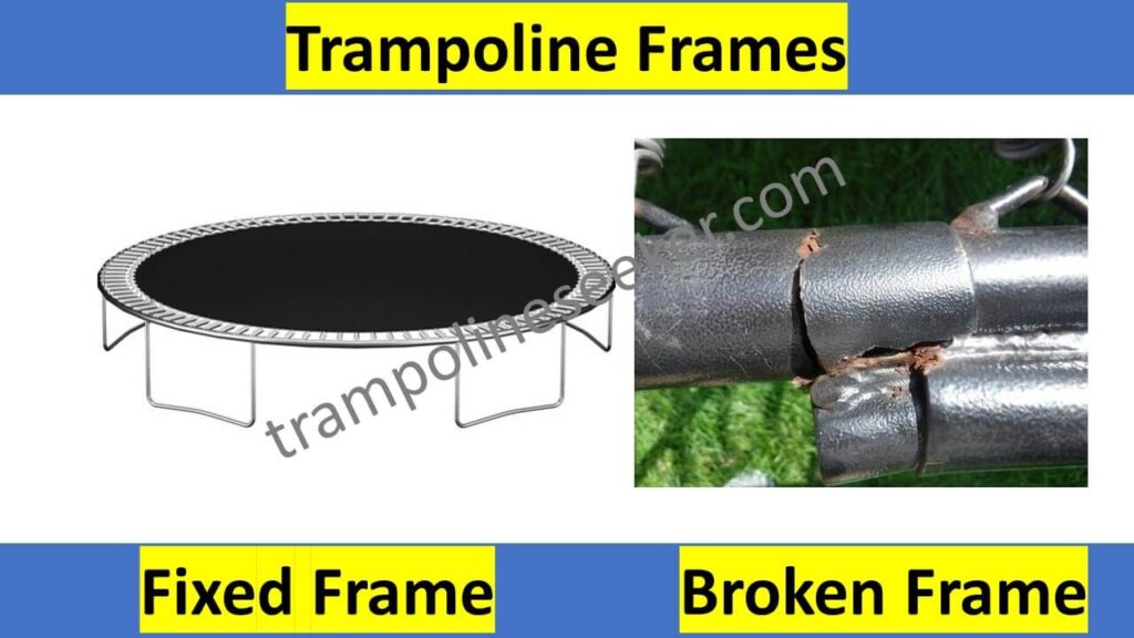 the trampoline frame