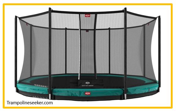 BERG Trampoline Champion Inground 11ft with Safety net Deluxe