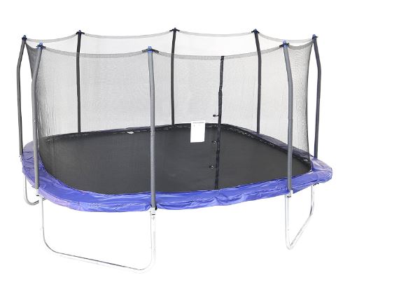 Skywalker Trampolines with 14 Feet Square Trampoline Enclosure