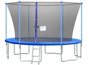 2Ft Trampoline with Enclosure Net and Ladder for Outdoors